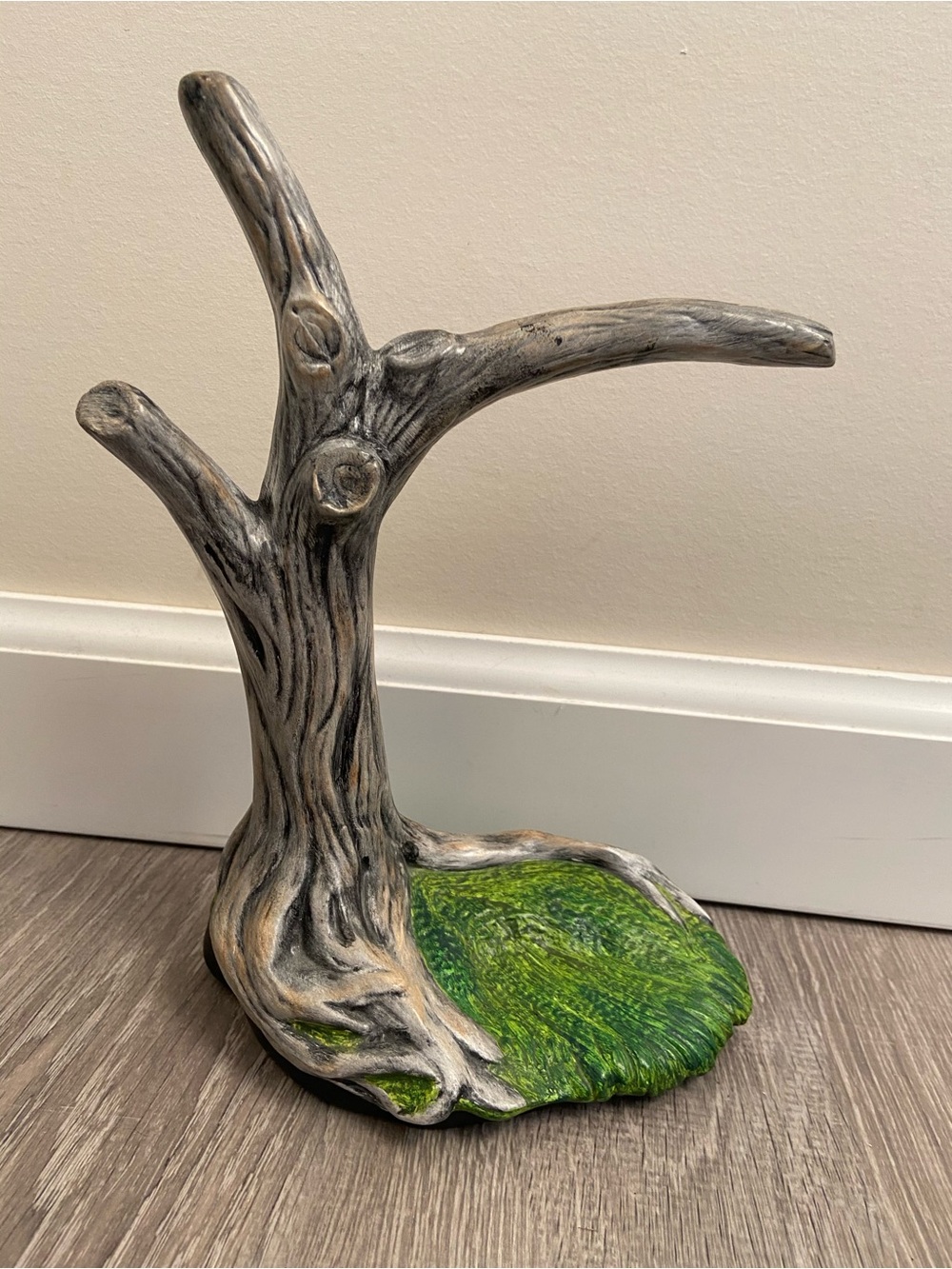 Vintage Ceramic Fall Tree Scene